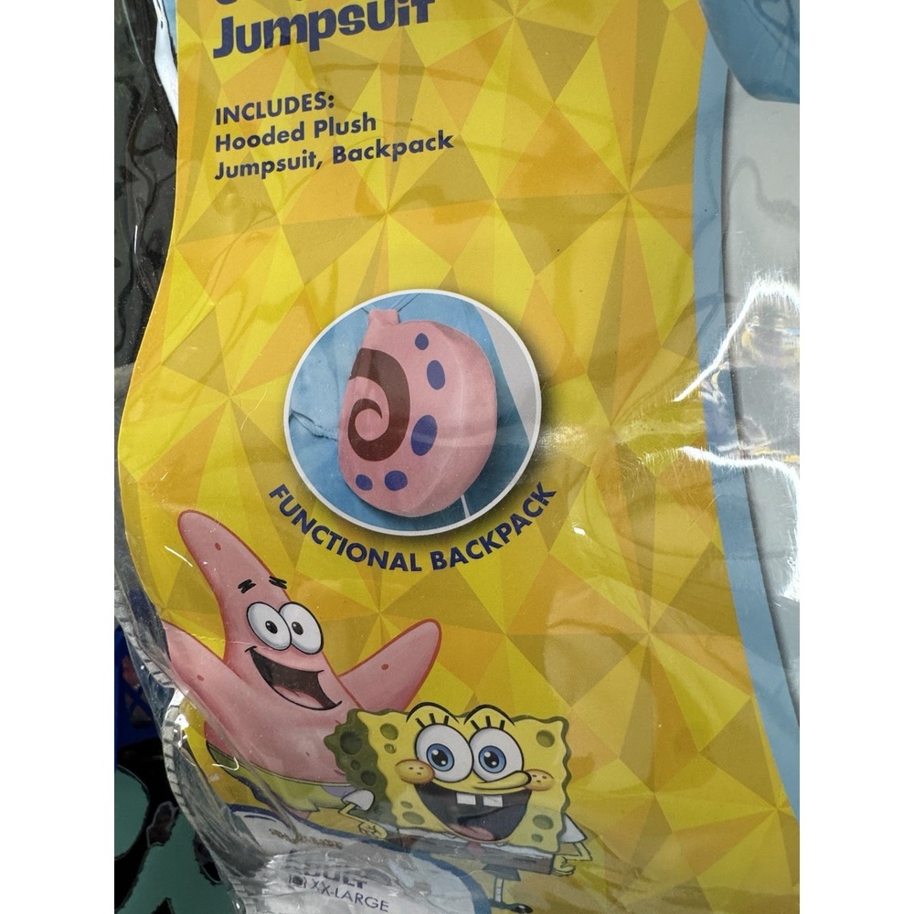 Gary the Snail Halloween Costume Adult Spongebob Squarepants XX Large Spirit 2pc - Picture 9 of 11